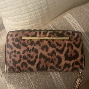 Gently used Steve Madden leopard print wristlet